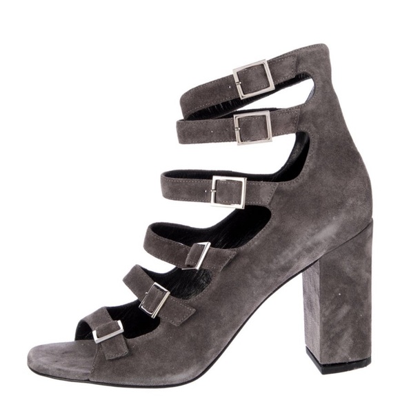 Saint Laurent suede heels - Picture 1 of 5